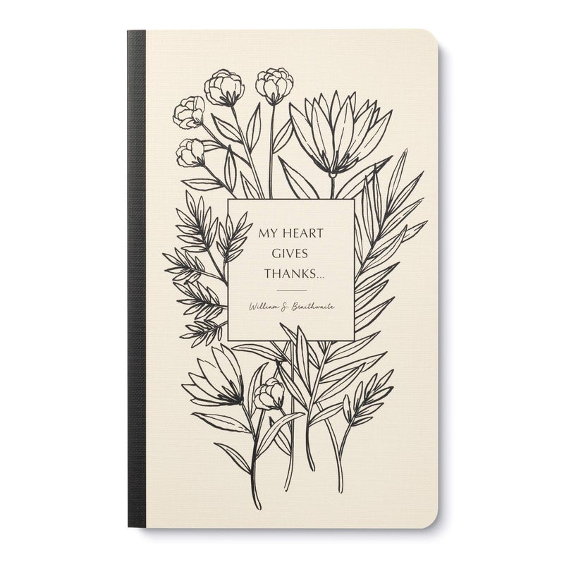 Compendium Softcover Journal - My heart gives thanksâ€¦ â€“ A Write Now Journal with 128 Lined Pages, 5â€³W x 8â€³H - Image 1